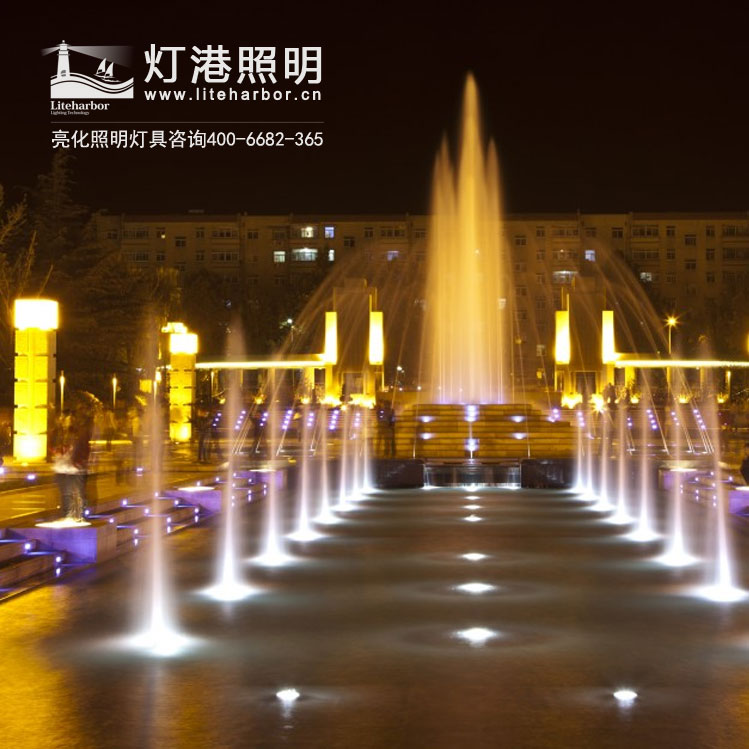 廣場夜景亮化照明